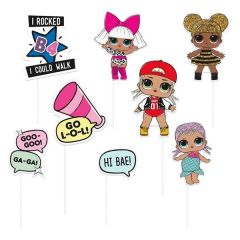 L.O.L. Surprise Photobooth Props (8st)