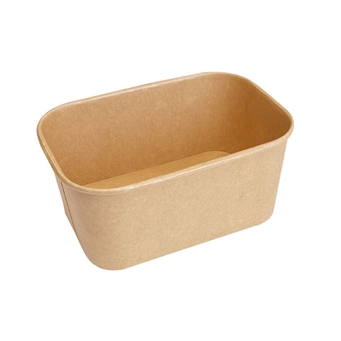 Maaltijdbak Karton Kraft 1000ml