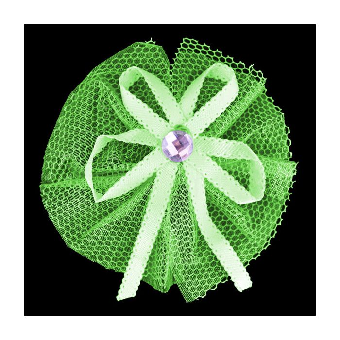 Deco Tule Strik Groen