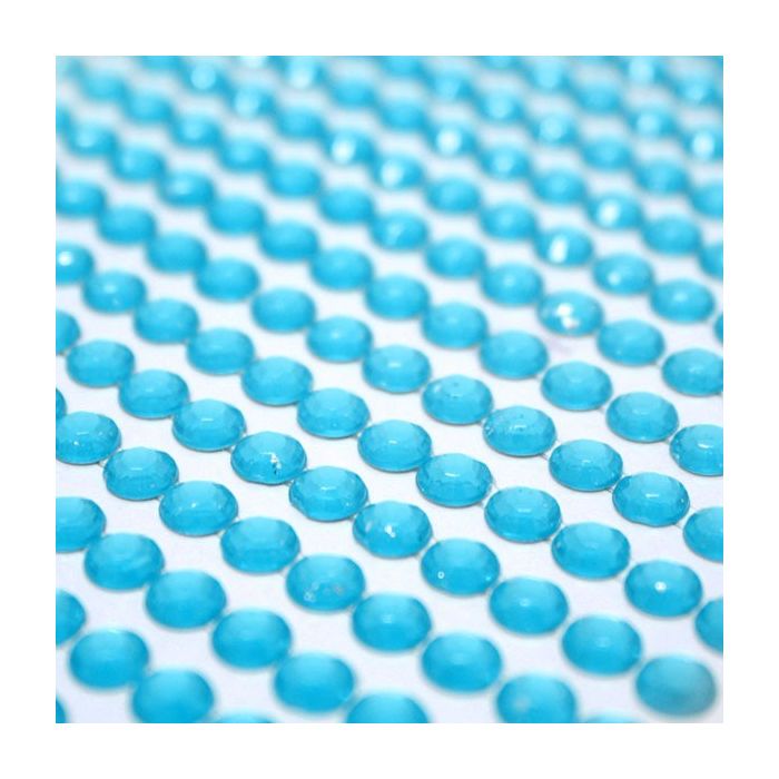 Strass Stickers Blauw