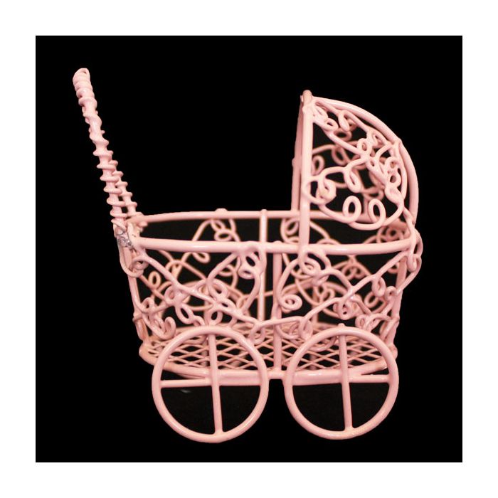 Kinderwagen Metaaldraad Roze