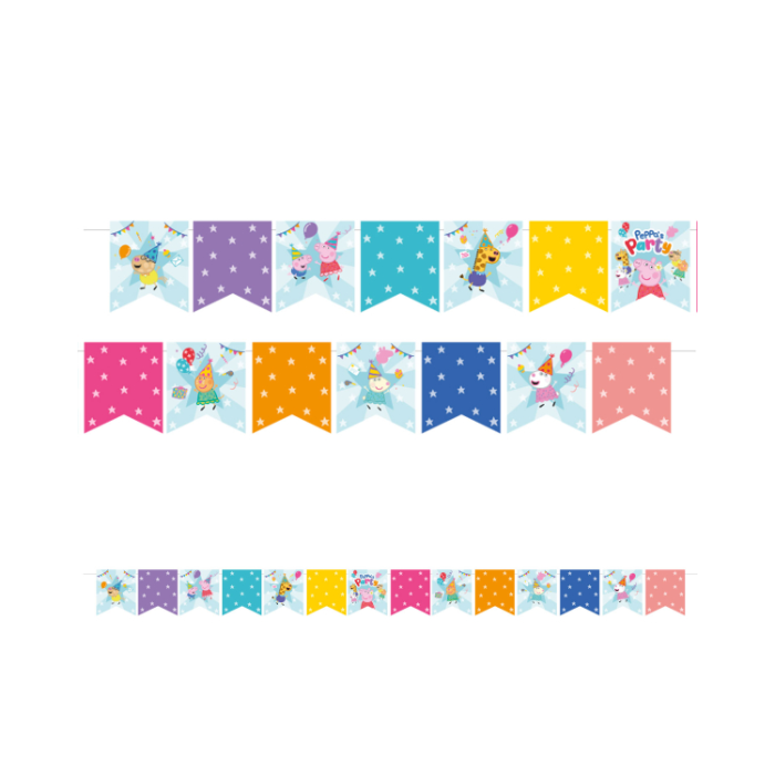 Vaantjes Slinger Peppa Pig - 2,4 meter