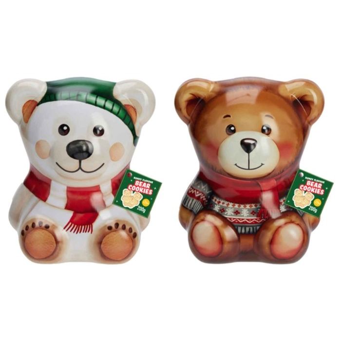 Beer Blik met koekjes