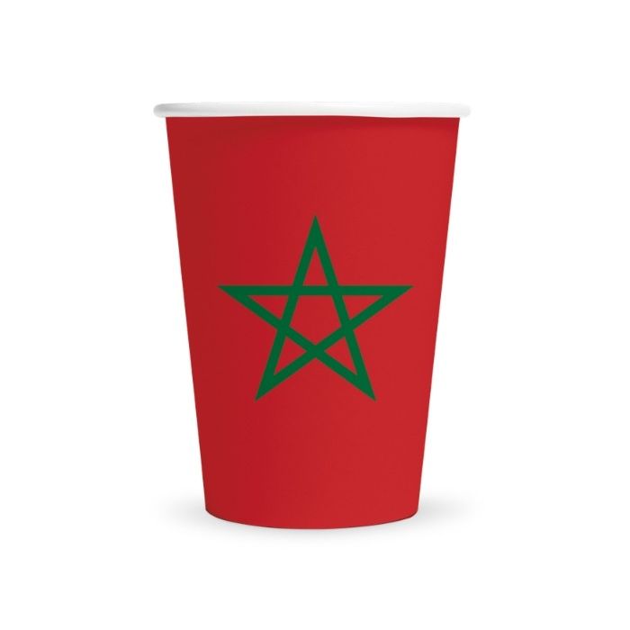 Papieren Bekers Marokko