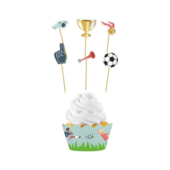 Cupcake Decoratieset Voetbal