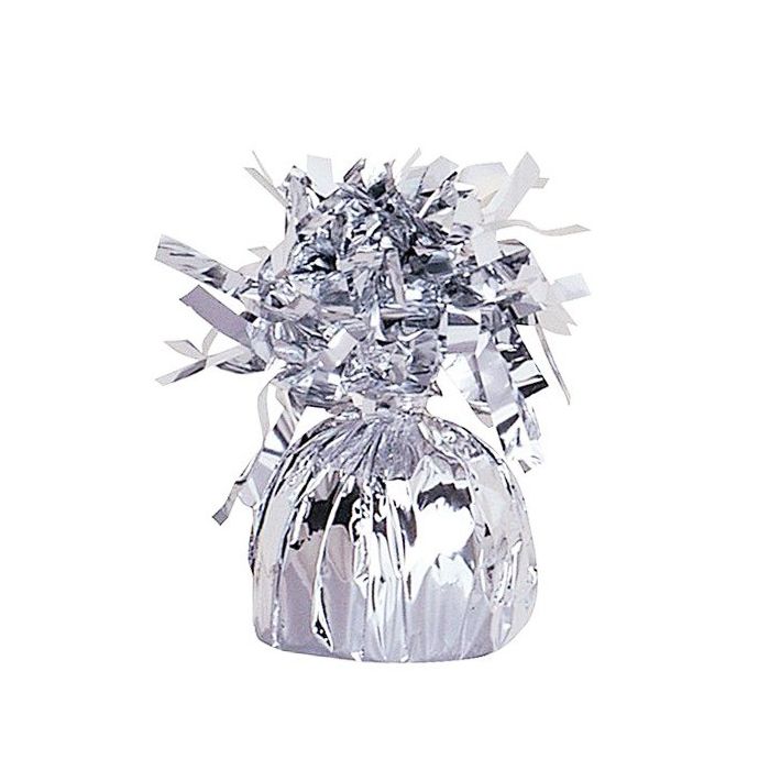 Ballon Gewicht Metallic Zilver