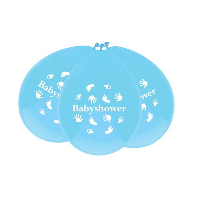 Ballon 'Babyshower' Blauw