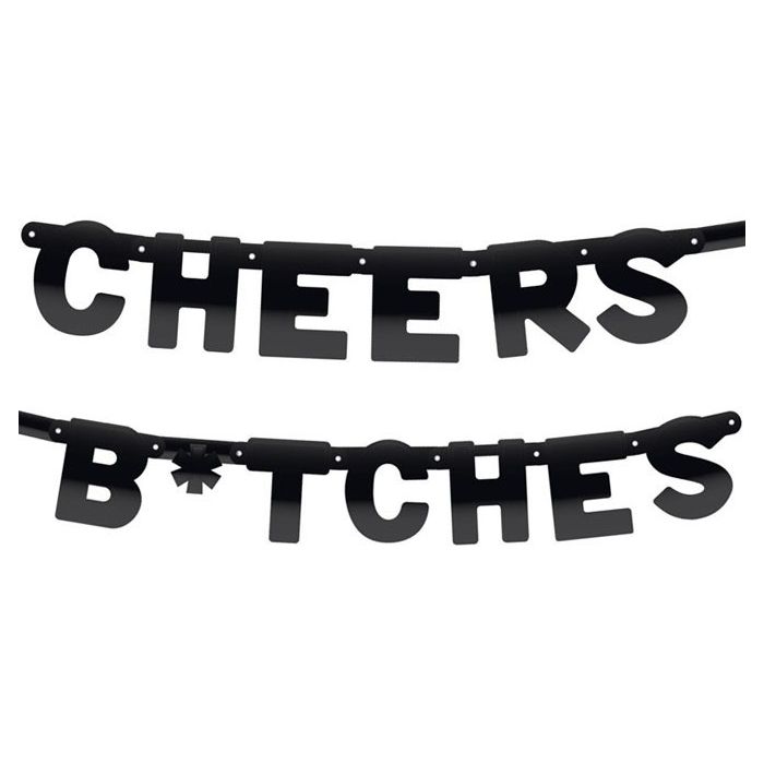 Letterslinger 'Cheers B*tches'