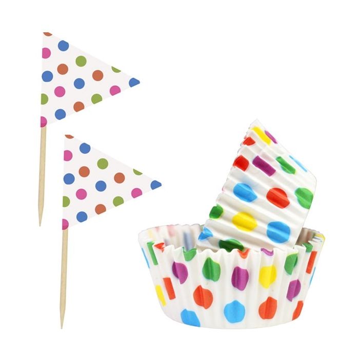 Cupcake Set Wit Ø11cm