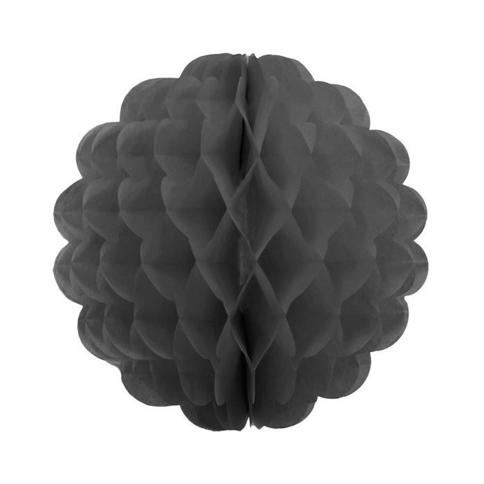 Honeycomb PonPon Ø28cm Zwart