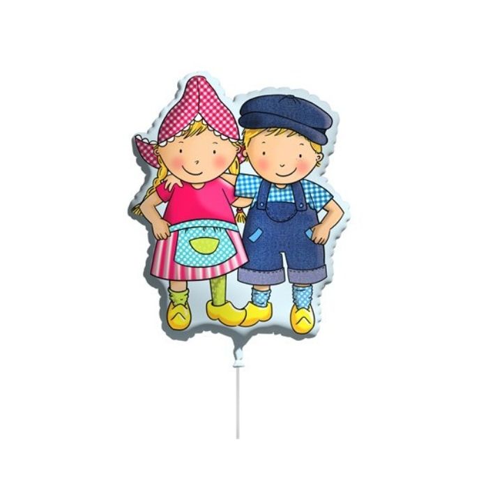 Folieballon Fien en Teun Supershape