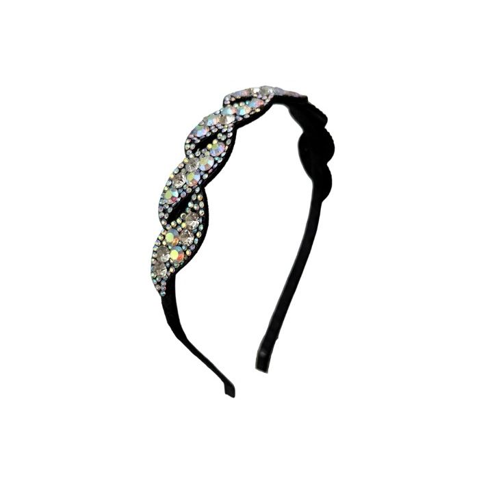 Diadeem Strass Wave