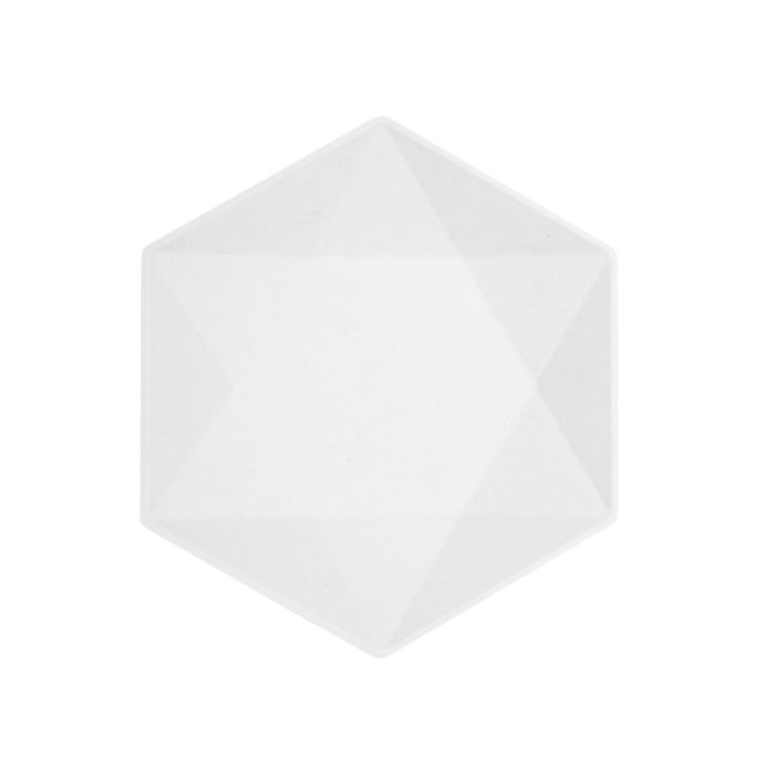 Borden Hexagon Wit Groot