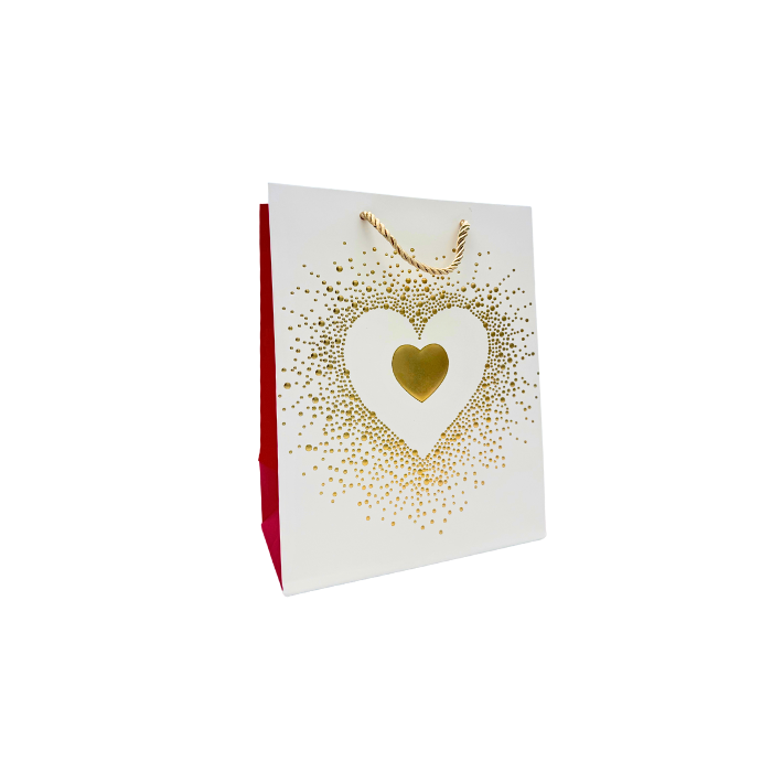 Cadeautas Hart Wit - Luxe Verpakking voor Elke Gelegenheid