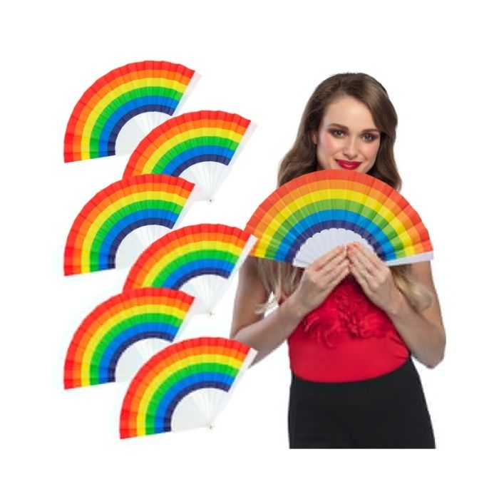 Waaiers Regenboog Pride