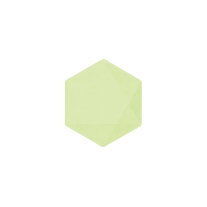 Bordjes Hexagon Klein Groen 