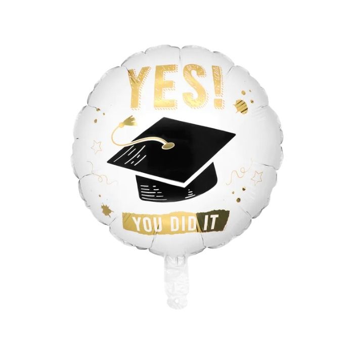 Folieballon Yes You Did It
