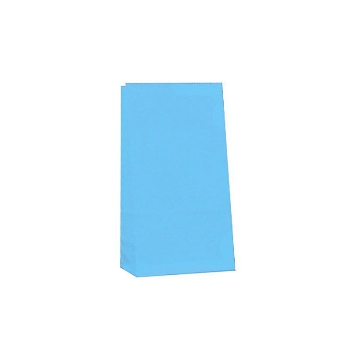 papieren zakje blauw