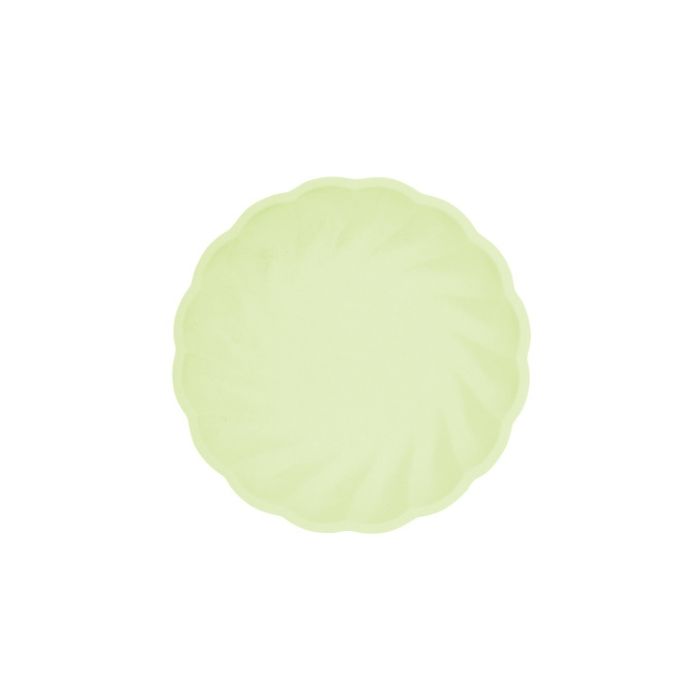 Bordjes Bloem Groen 18,8cm 