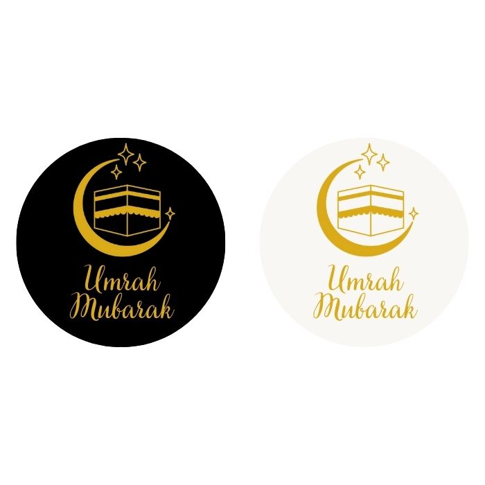 Stickers Umrah Mubarak
