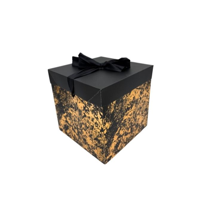 Cadeaudoos Marmer Zwart 15cm