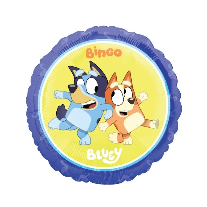 Folieballon Bluey & Bingo 43cm
