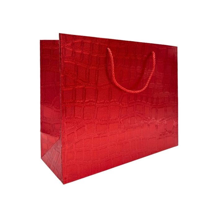  Cadeautas Metallic Rood | Luxe Cadeauverpakking