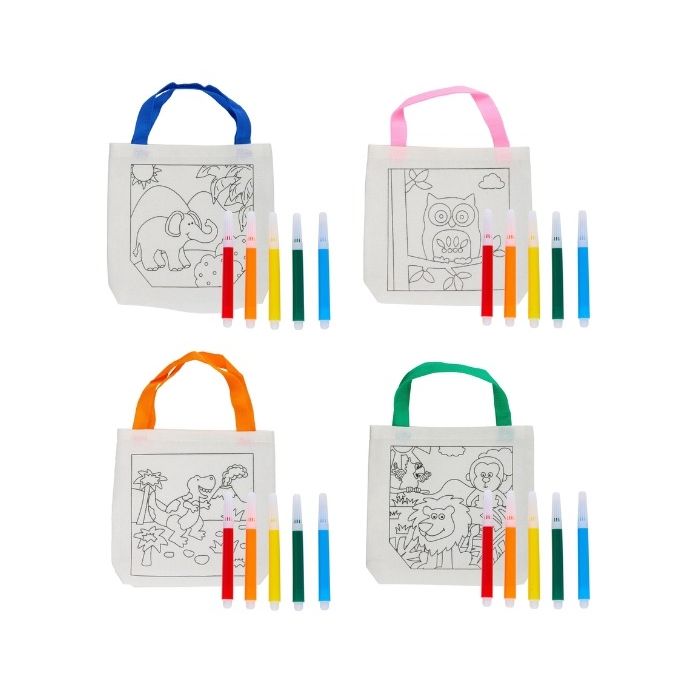 Canvas Tas met stiften