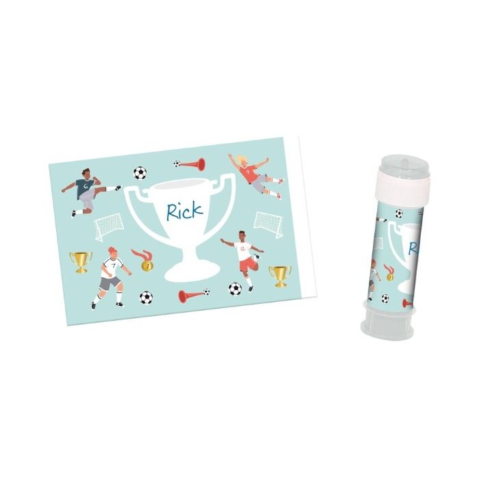 Bellenblaas Stickers Voetbal