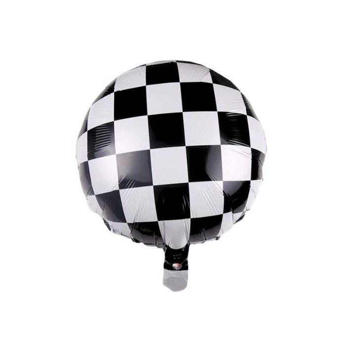  Folieballon Race (46cm) - Perfecte decoratie voor racefans!