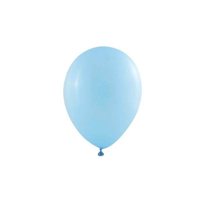 Mini pastel ballonnen baby blauw