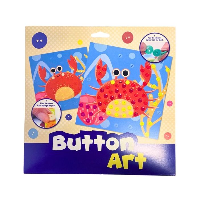 Button Art Krab