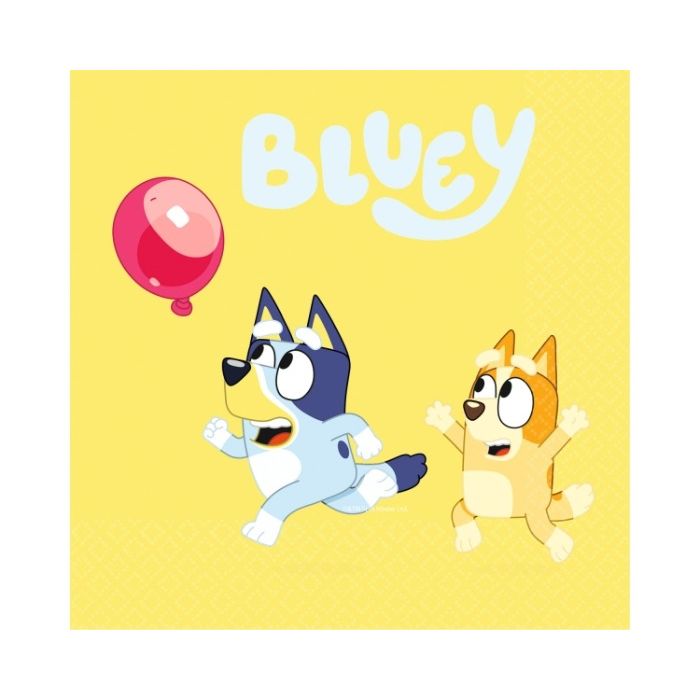 Servetten Bluey
