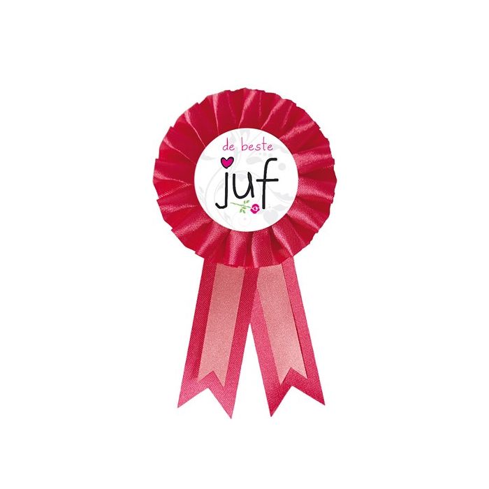 Rozet 'de beste JUF'