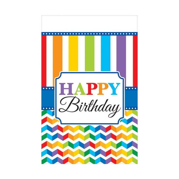 Tafelkleed Happy Birthday Mix