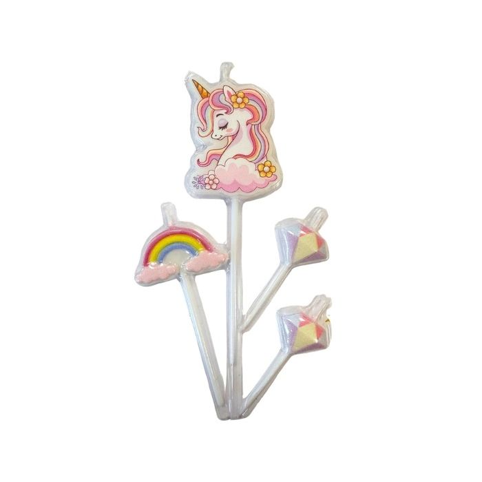 Kaarsjes Unicorn 