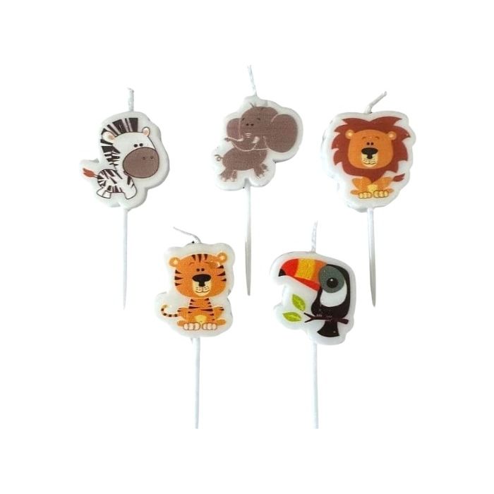 Kaarsjes Jungle Dieren