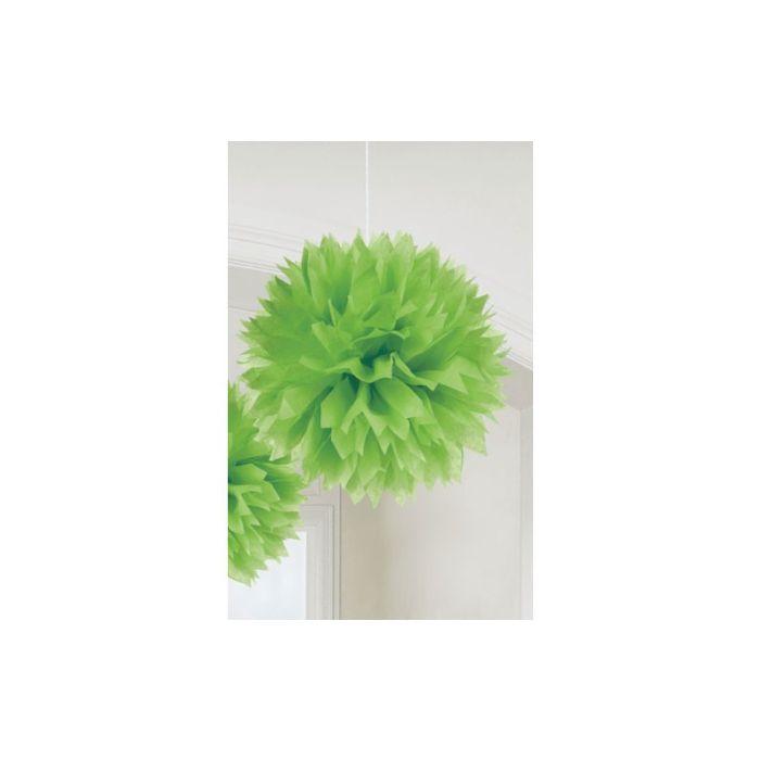 Pompom 48cm Groen