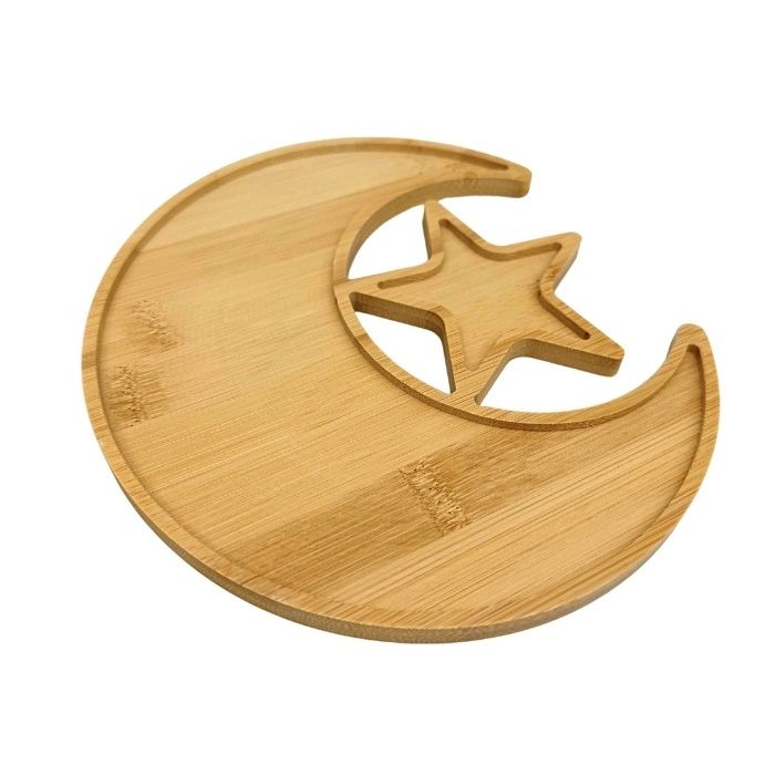 Serveerplank Maan & Ster Bamboe