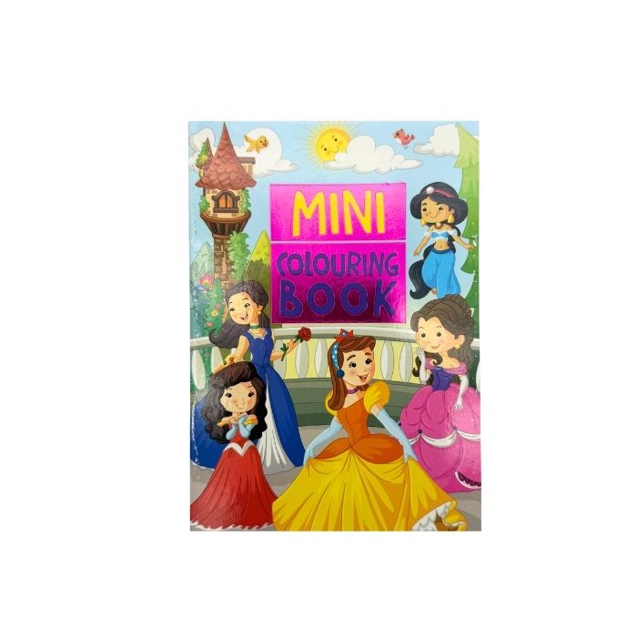 Mini Kleurboekje Prinsessen