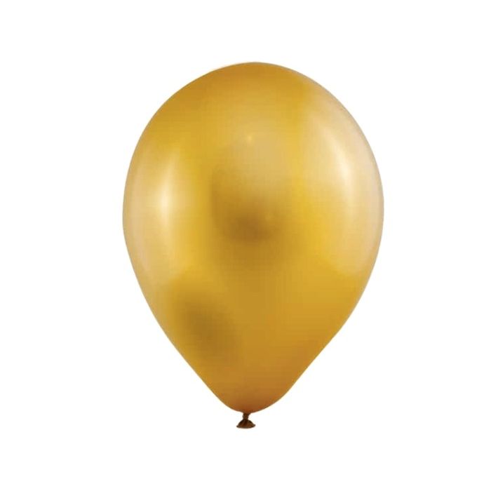 Metallic Ballonnen Goud 10 stuks