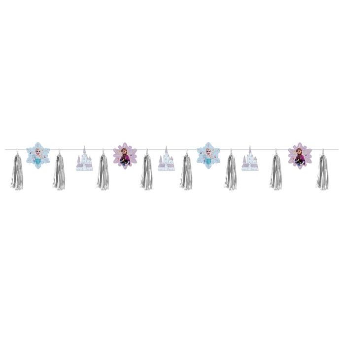 Frozen Slinger met metallic kwastjes