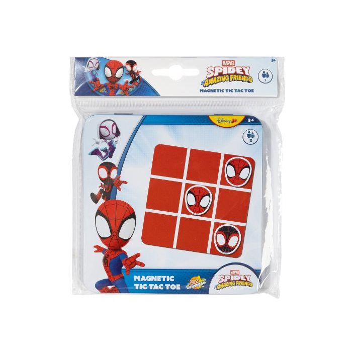 Marvel Spidey Magnetisch Boter, Kaas en Eieren Spel in Blik