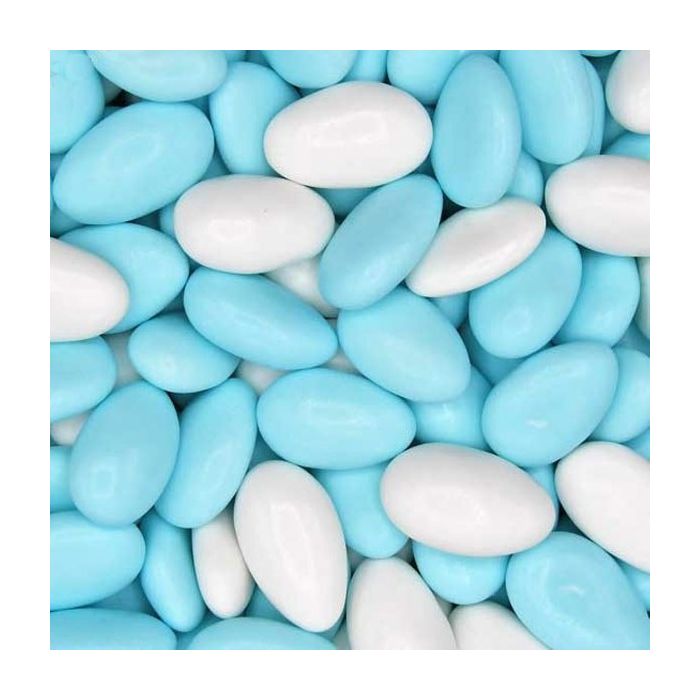 Amandelbonen Blauw/Wit 