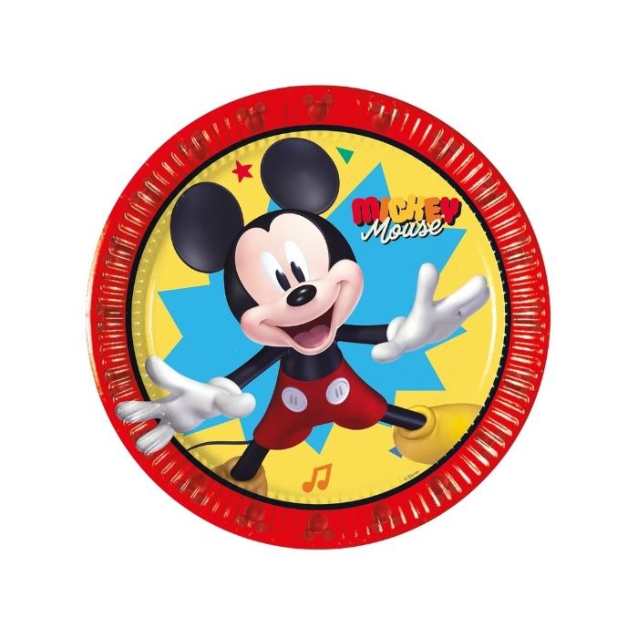 Papieren Bordjes Mickey Mouse