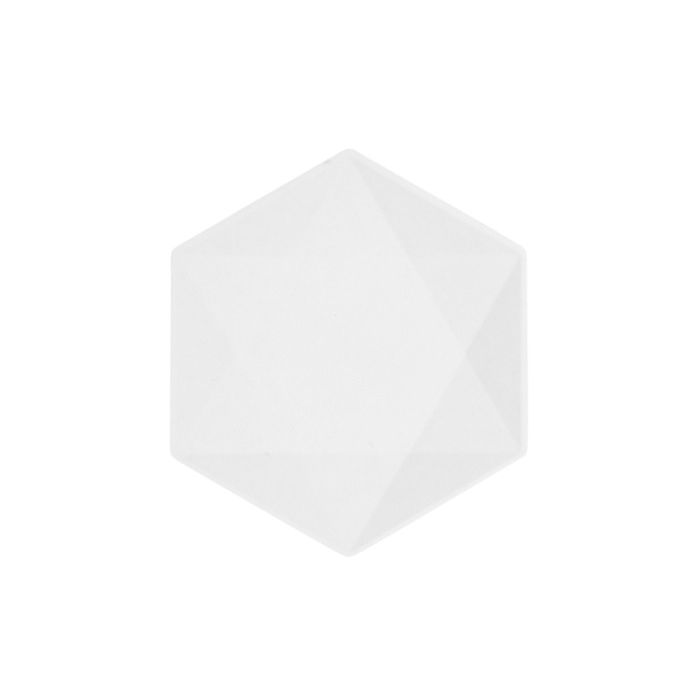 Borden Hexagon Middel Wit