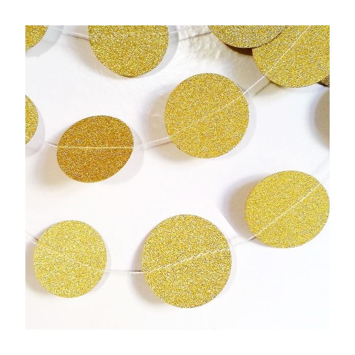 confetti slinger glitter goud