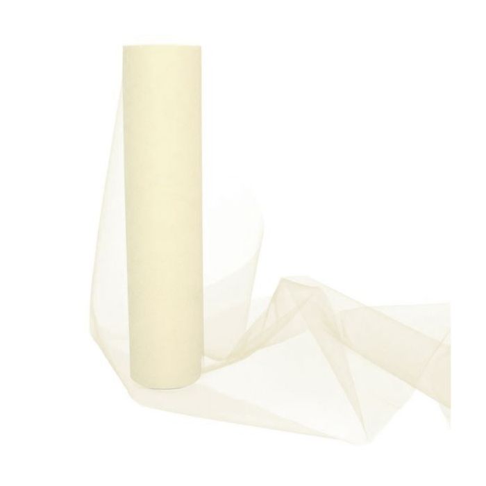 Tule Rol Creme 30cm