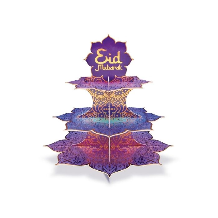 Etagere 3-laags Eid Mubarak