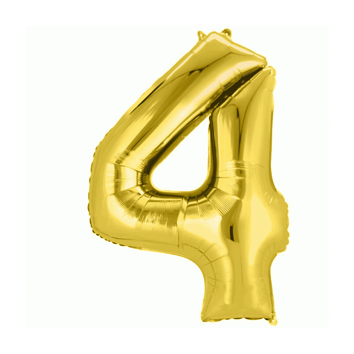 Folie Ballon 4 Goud XL